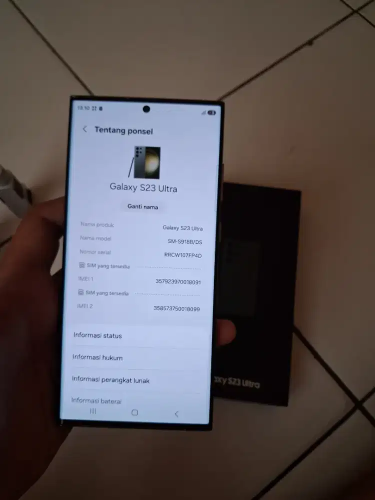 samsung s23 ultra 1 tb sein