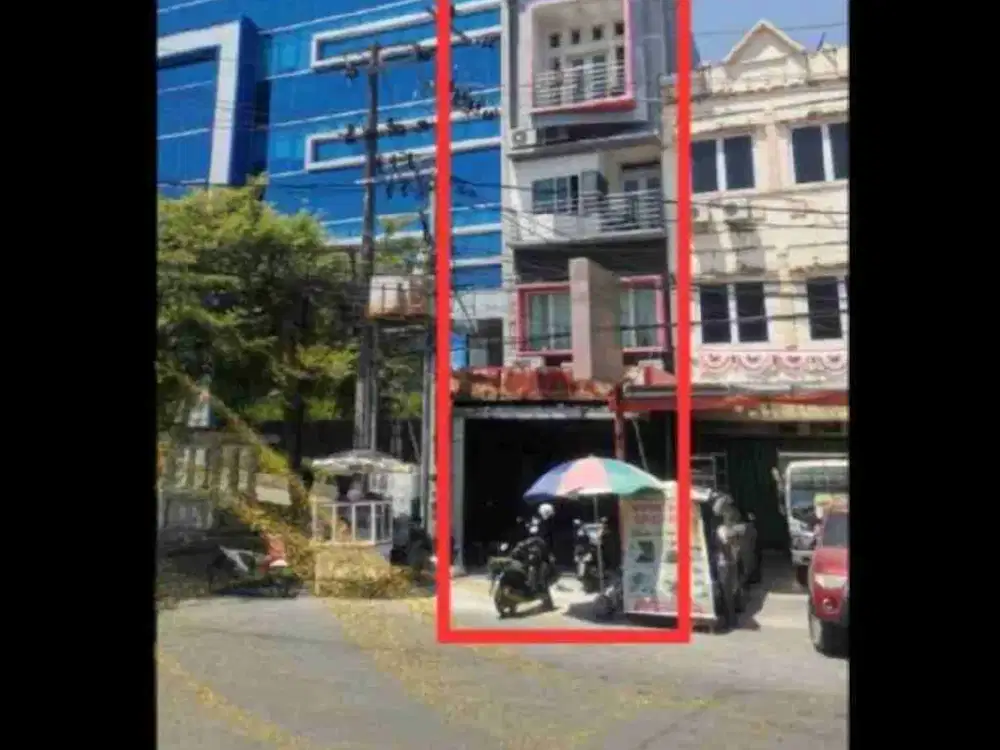 Dijual Ruko 4 lantai di Jln Boulevard Makassar