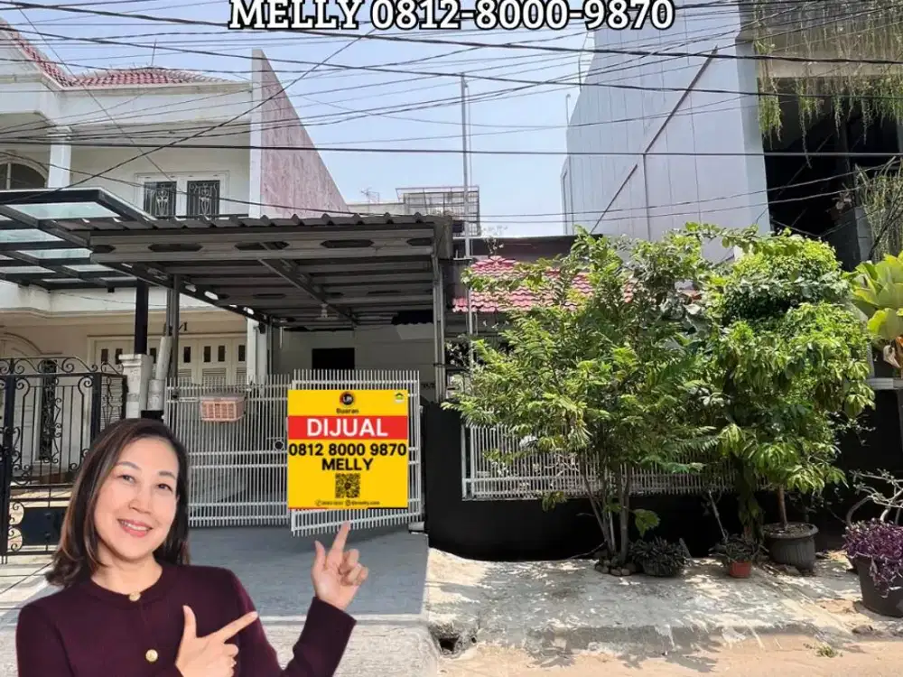 Rumah Komplek Puri Indah Kembang Agung Blok F Jakarta Barat