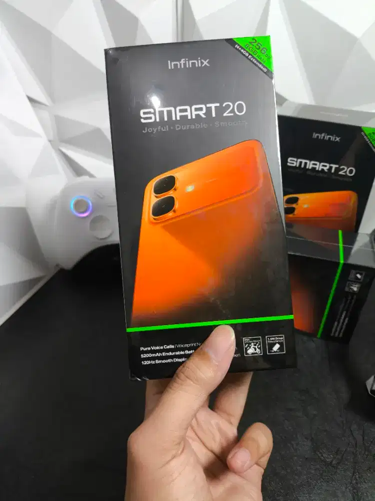 NEW INFINIX SMART 20 4/256GB BLACK/TITANIUM
