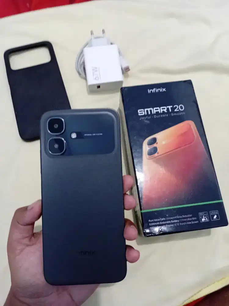 Hp Infinix Smart 20 Ram 4+4/128GB Fullset