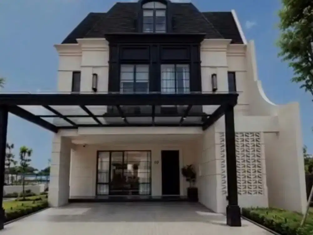 Rumah Allegra  Casa De Lago Type 8 Lake Front Lippo Cikarang -Hunian Mewah Tepi Danau banyak Promonya