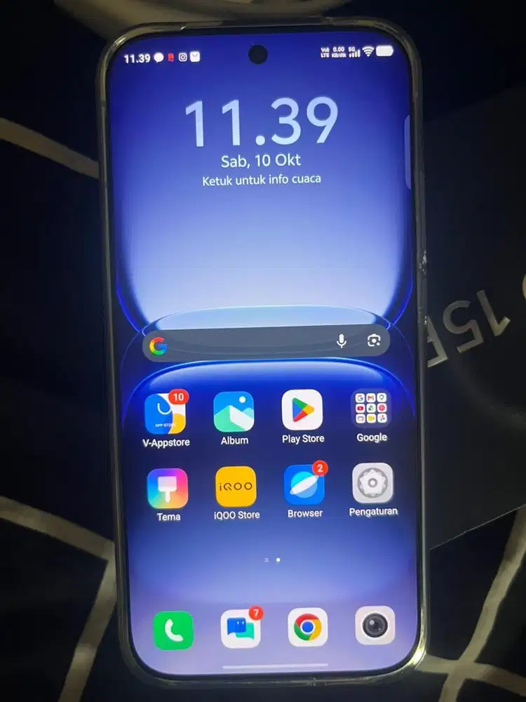 Jual iqoo 15r, silver, 12/256, snapdragon8 gen5
