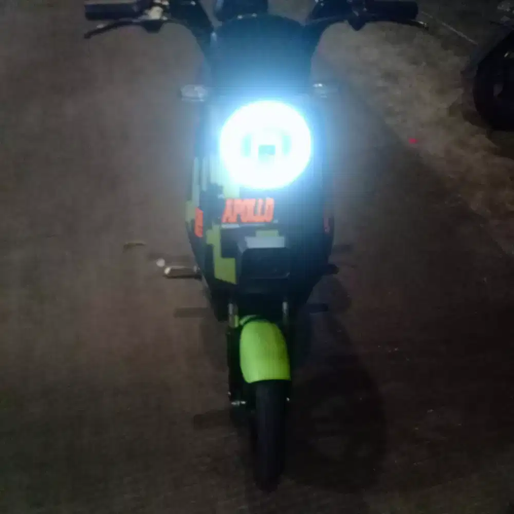 Sepedah listrik apollo jual cepat