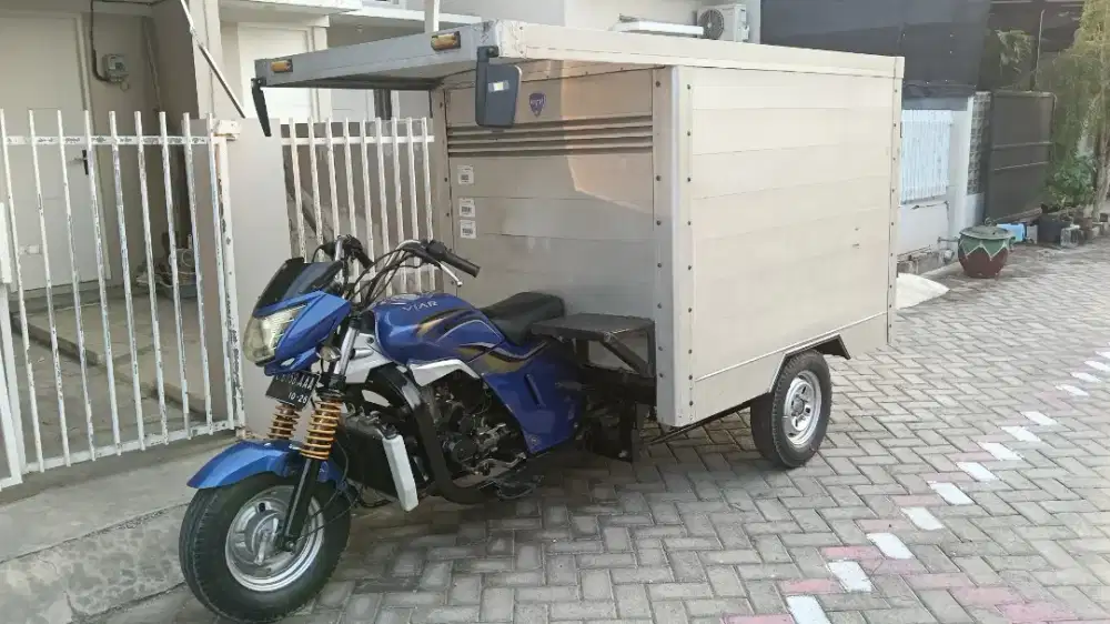 VIAR 150 L + BOX FULL STENLIS PREMIUM..merek MASTER.