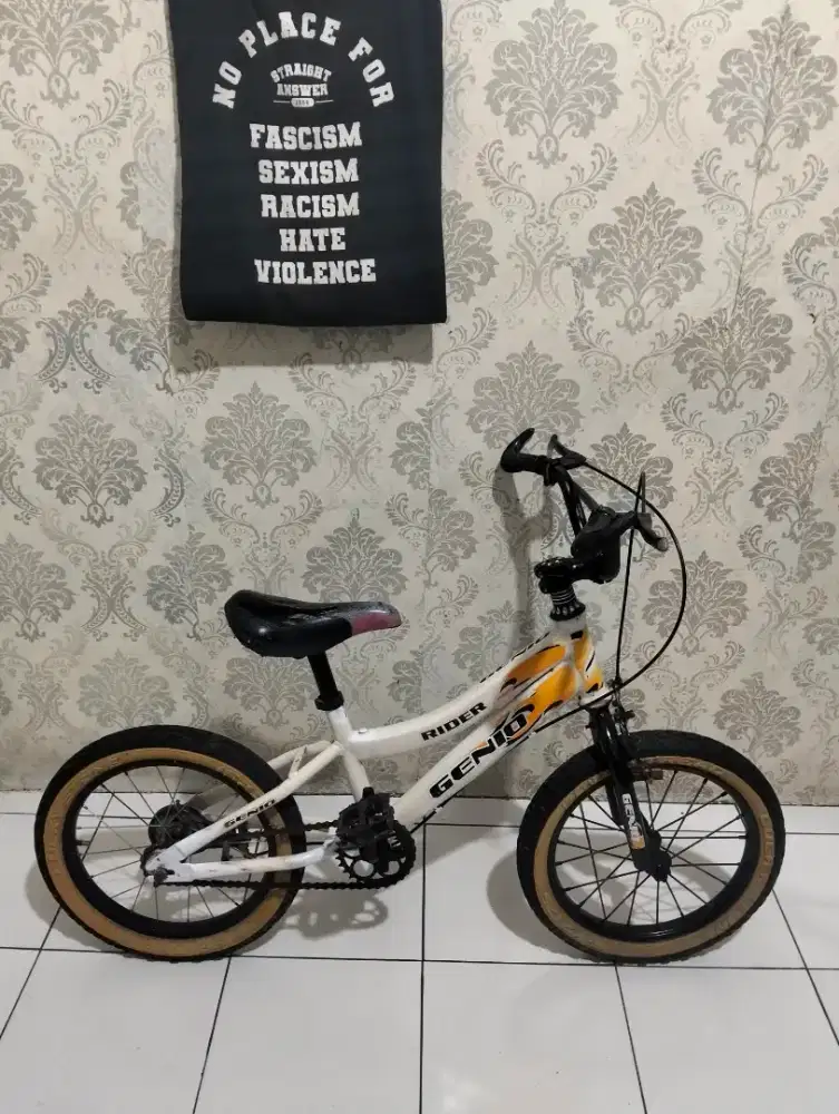 Genio sepeda BMX anak ukuran 16 untuk umur 4 sampai 7 tahun