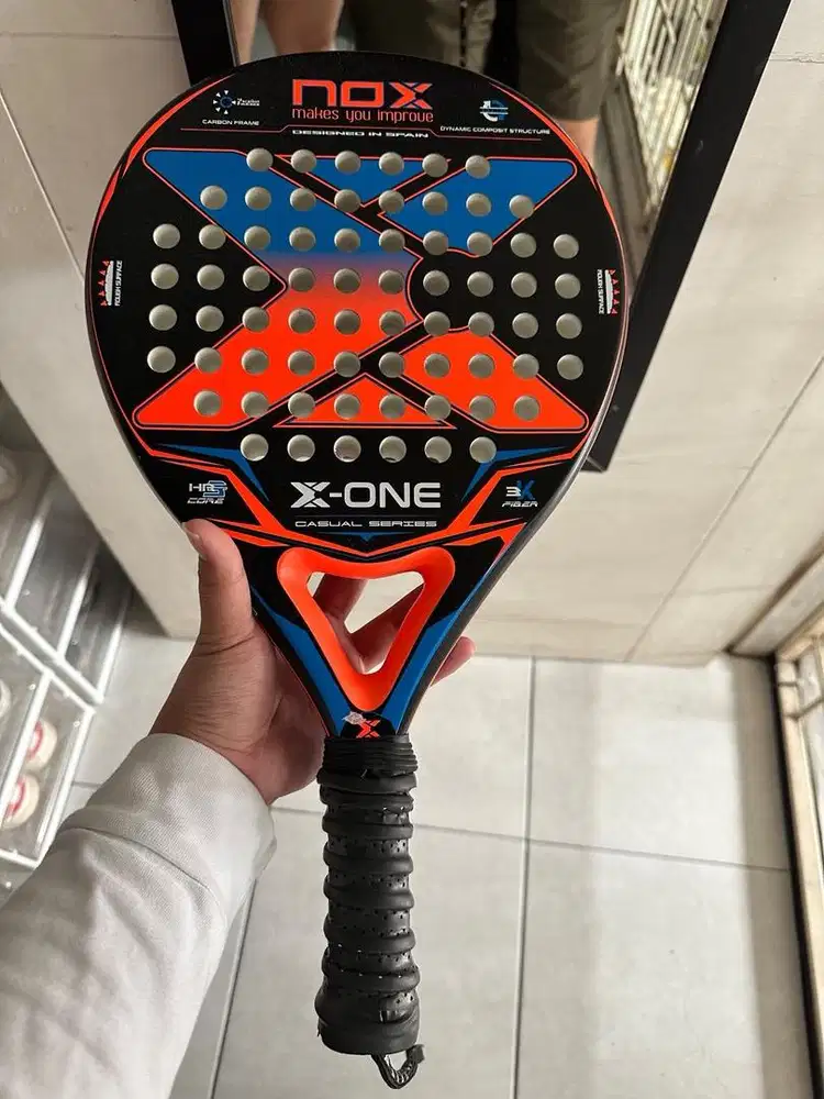 Raket Padel NOX X-ONE ORANGE 2025 Second Racket Bekas X ONE