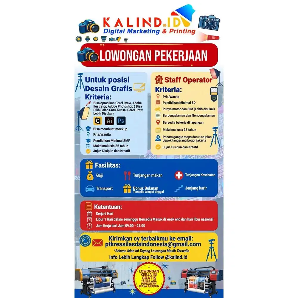 LOWONGAN PEKERJAAN