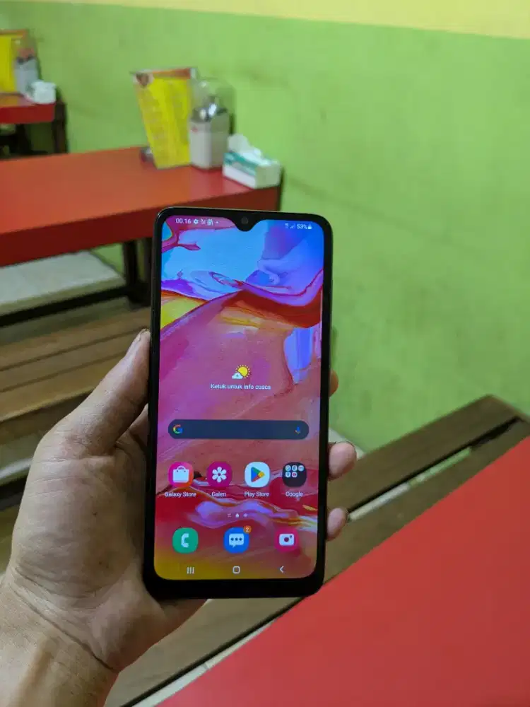 samsung a70 ram 6/128 resmi indo