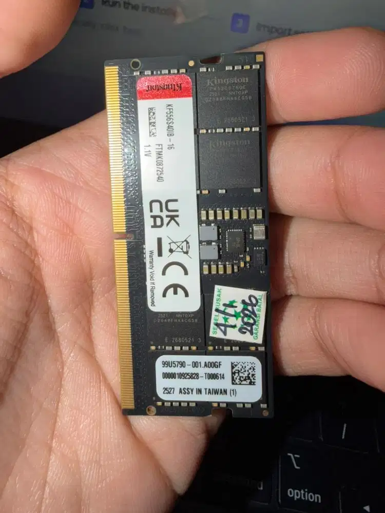Jual Ram Kingston Laptop 16 GB DDR5 5600 Mhz