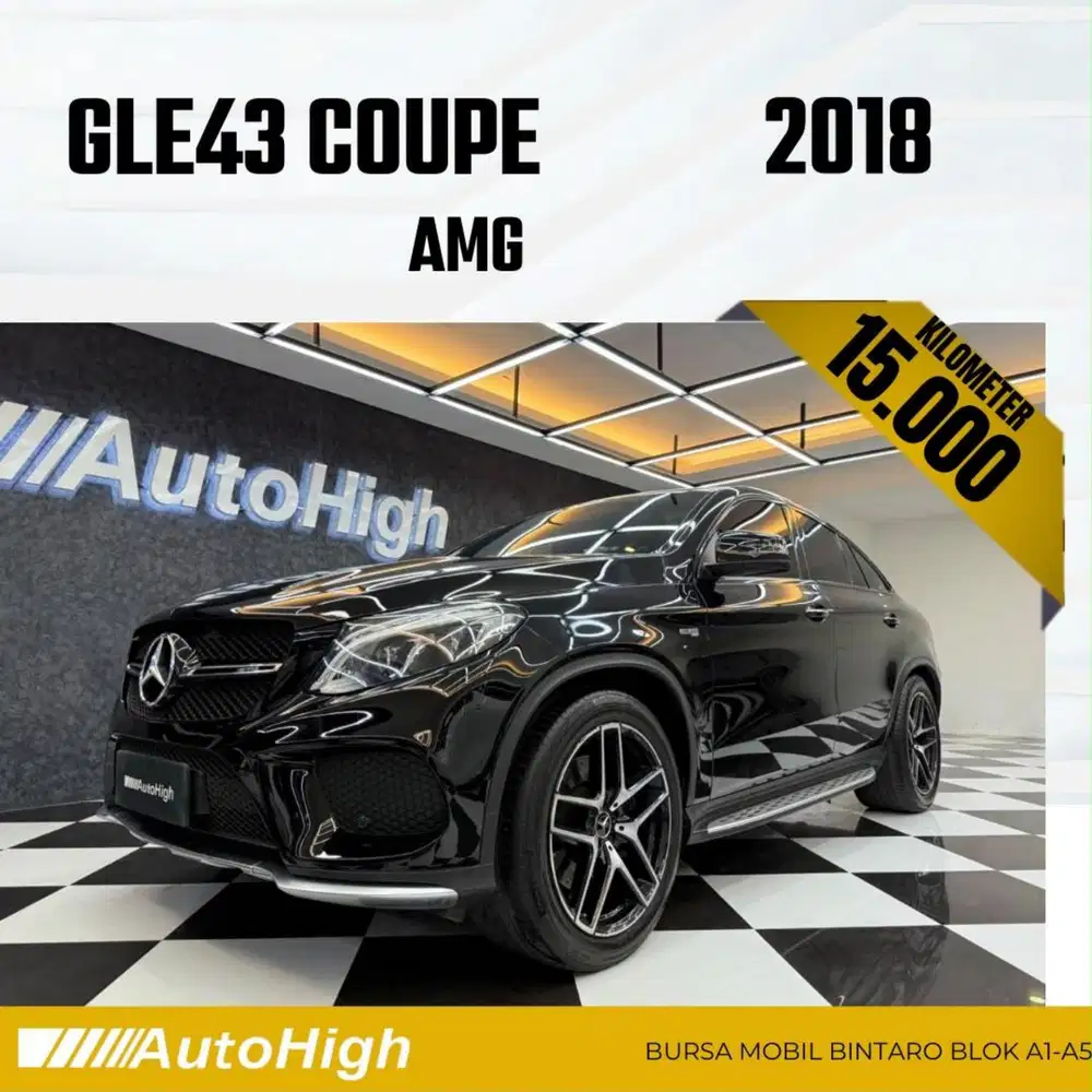 DP10% [Km15.000] GLE43 Coupe AMG 2018 / GLE Coupe Reg 2017 #AUTOHIGH