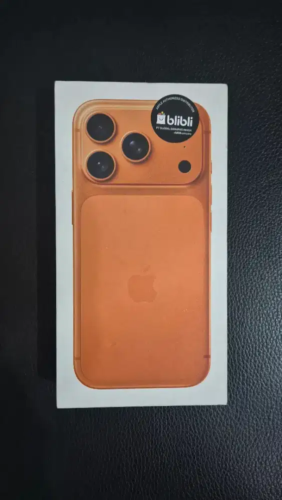 New Iphone 17 Pro 256GB Cosmic Orange Blibli