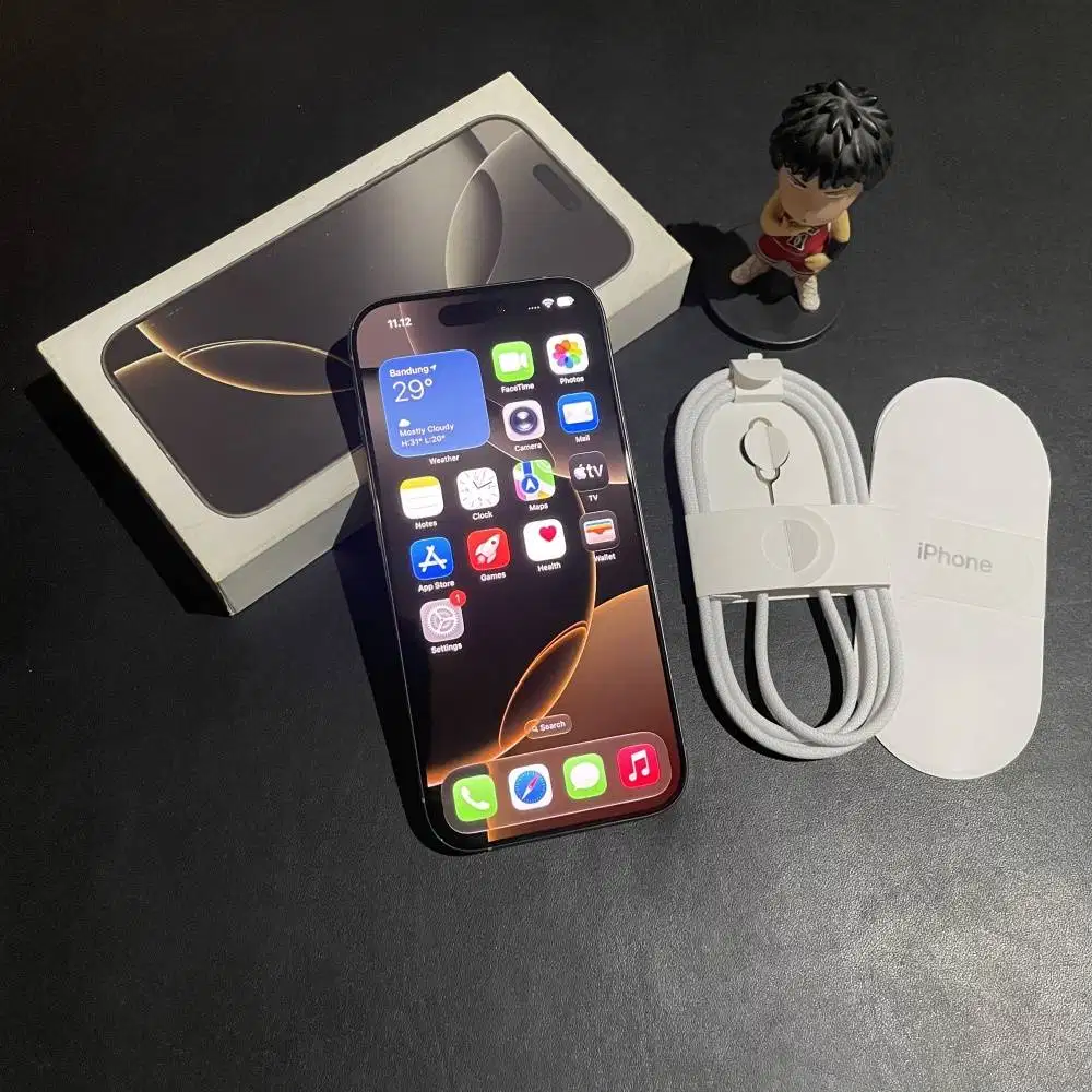iPhone 16 Pro 256gb Ex iBox Natural Titanium Fullset Original
