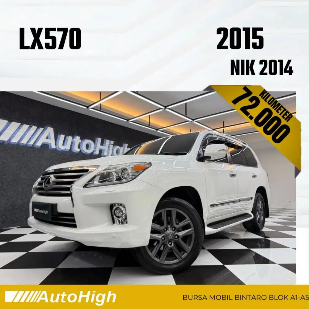 DP10% [Km72.000] LX570 Luxury 2014 / LX 570 Reg 2015 #AUTOHIGH