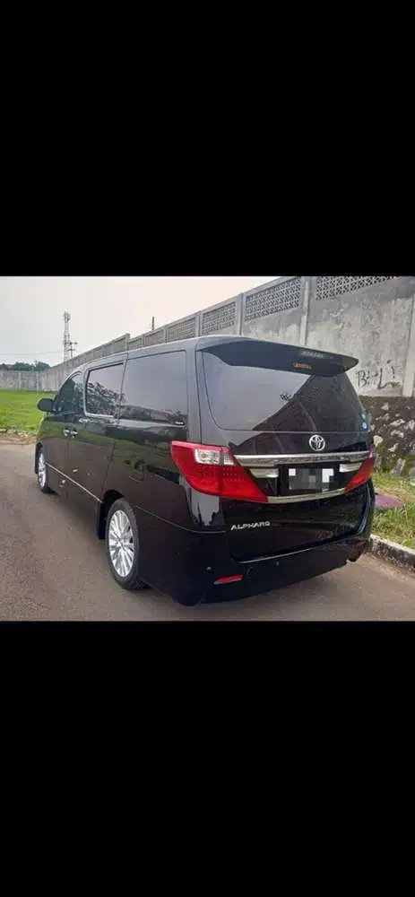 Toyota Alphard 2012 Bensin SC cbu jepang