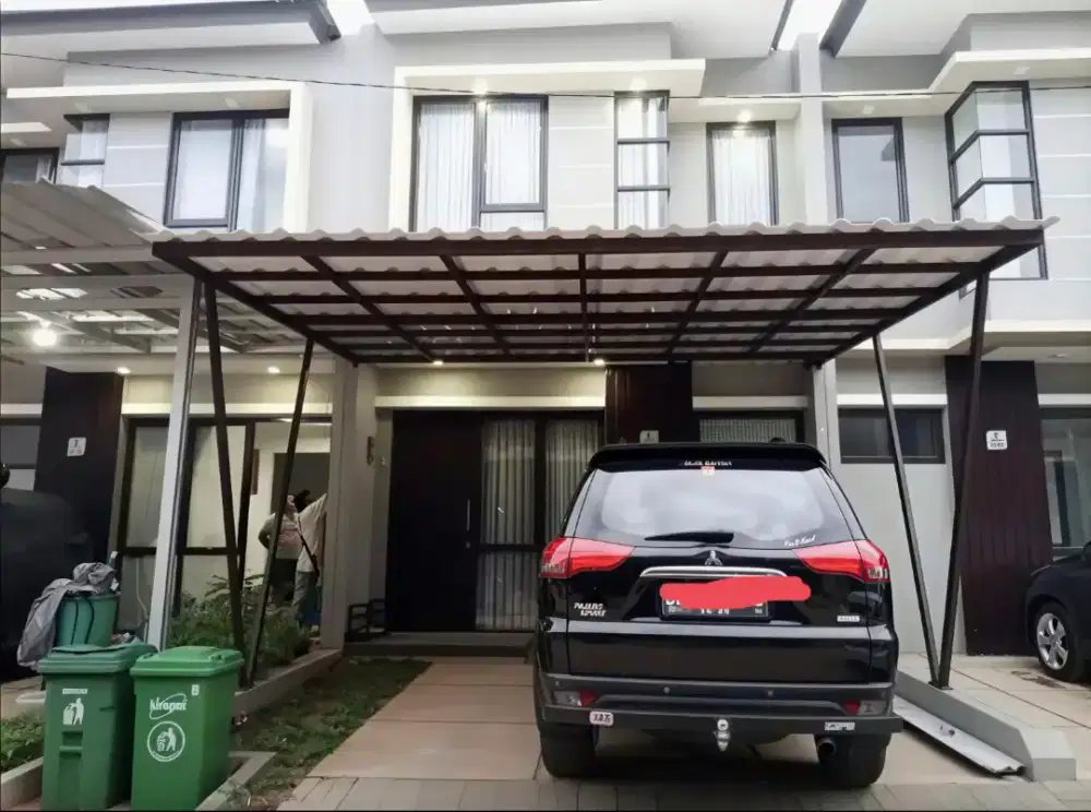 Kanopi rangka baja ringan