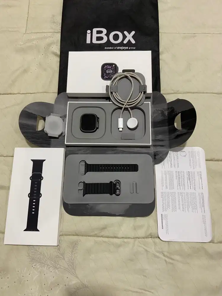 Apple watch Ultra 3 IBOX Resmi Garansi on Maret 2027 Fullset original