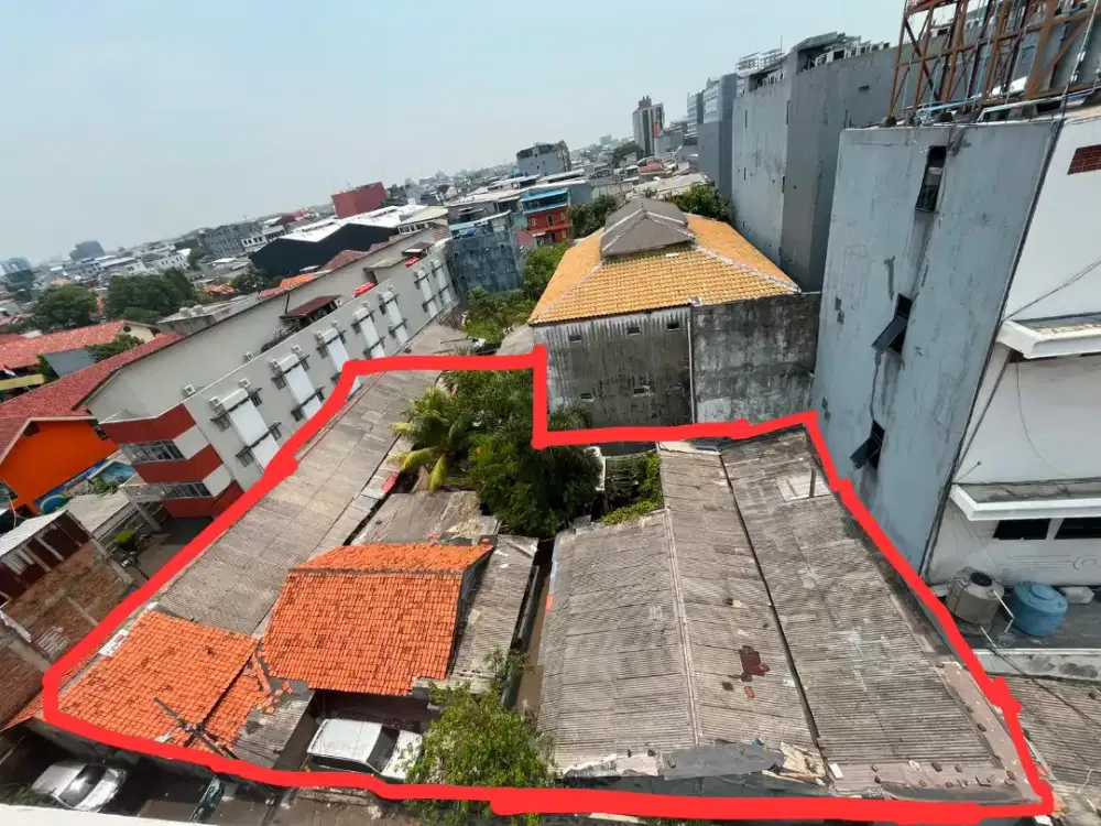 Dijual lahan include bangunan lt.750mtr di Palmerah Jakarta Barat