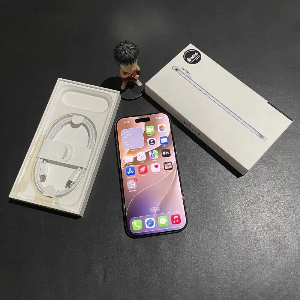 iPhone Air 256gb iBox Aktif Sky Blue Fullset Original