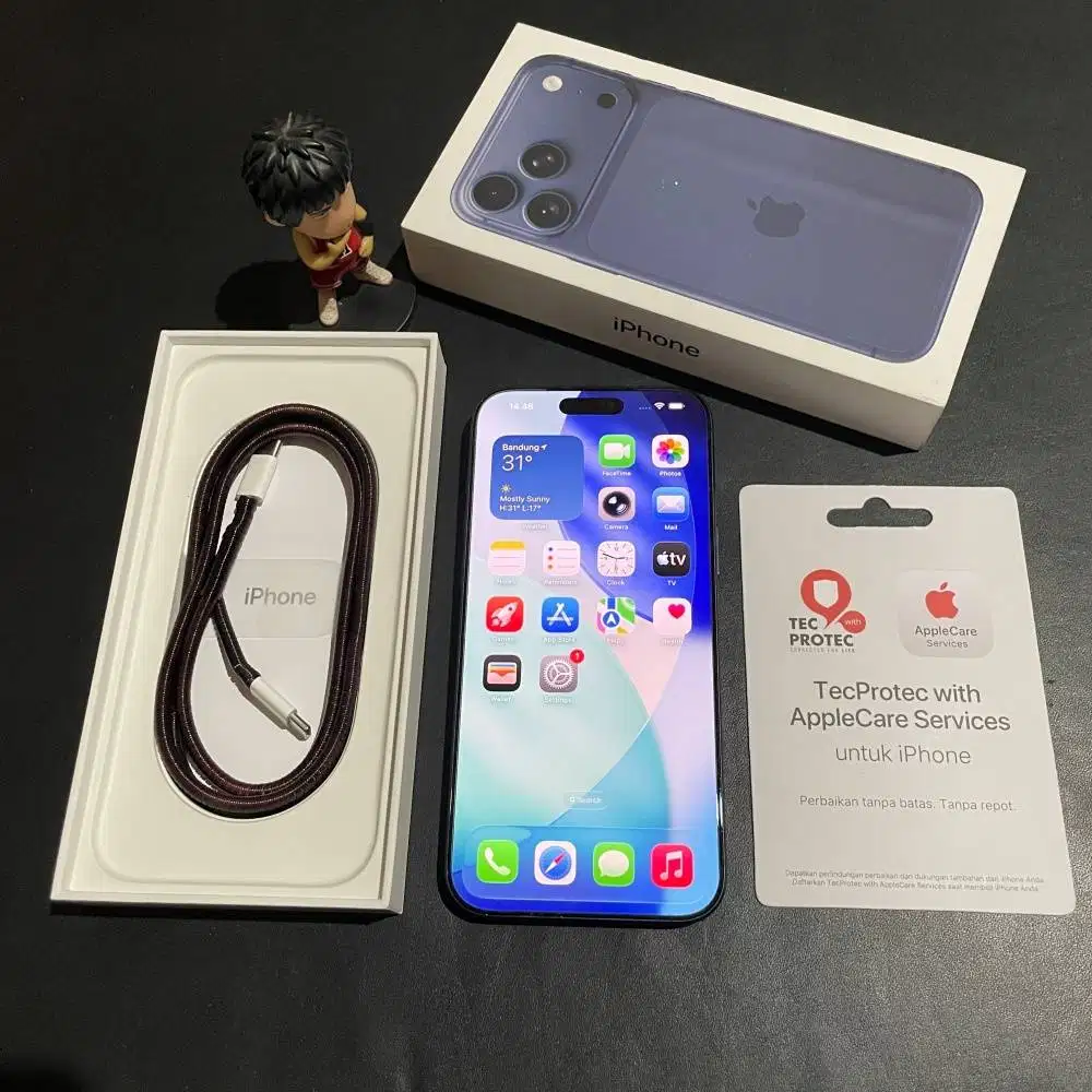 iPhone 17 Pro Max 512gb iBox Aktif Deep Blue Fullset Original