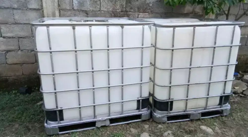 Kempu IBC tank 1000liter siap pakai