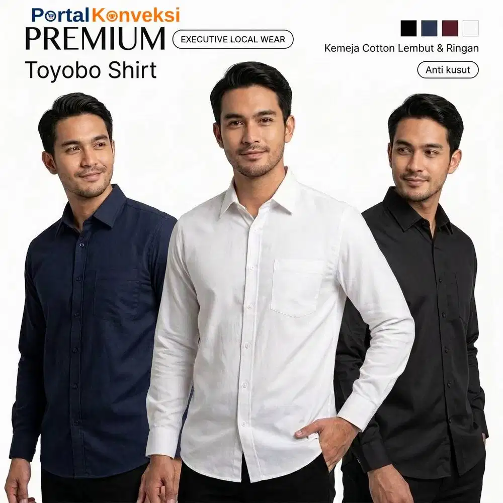 Grosir Kemeja Pria (Lengan Pendek - Lengan Panjang)