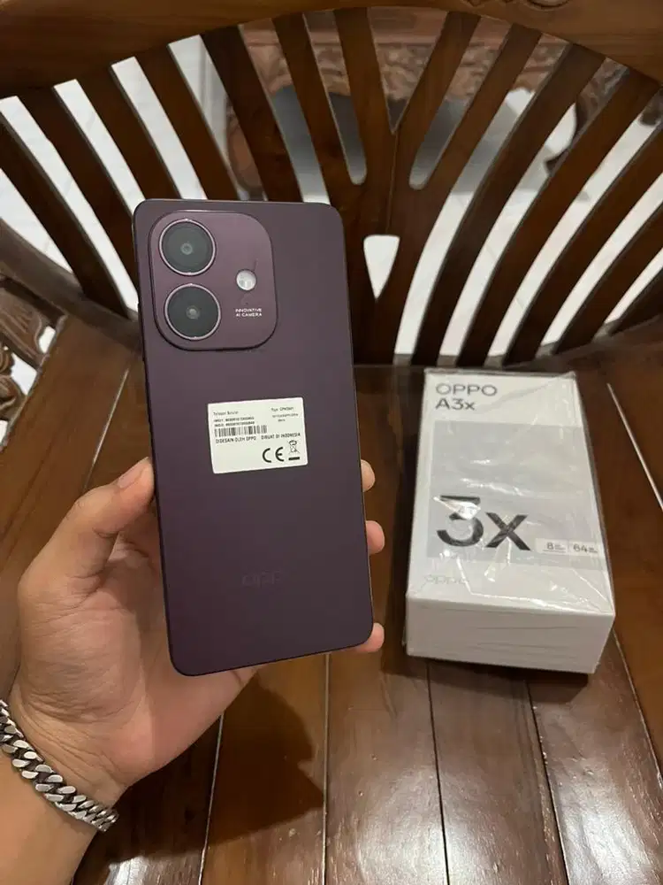Oppo A3X Ram 8/64gb Red, Fullset