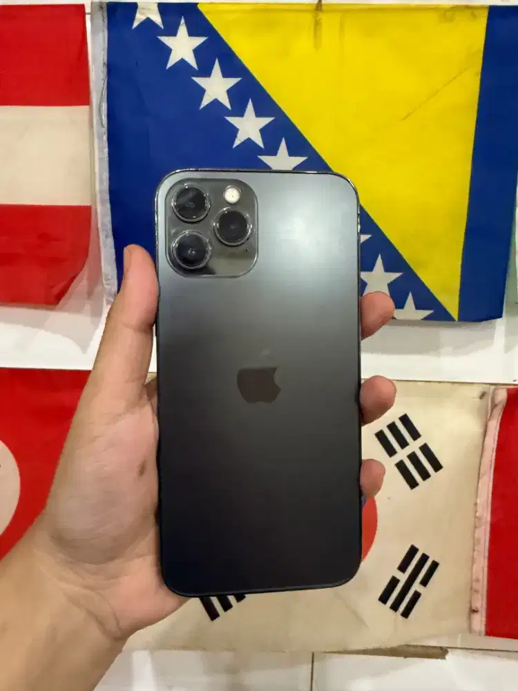 Iphone 12 Promax 128gb inter all operator mulus fullset