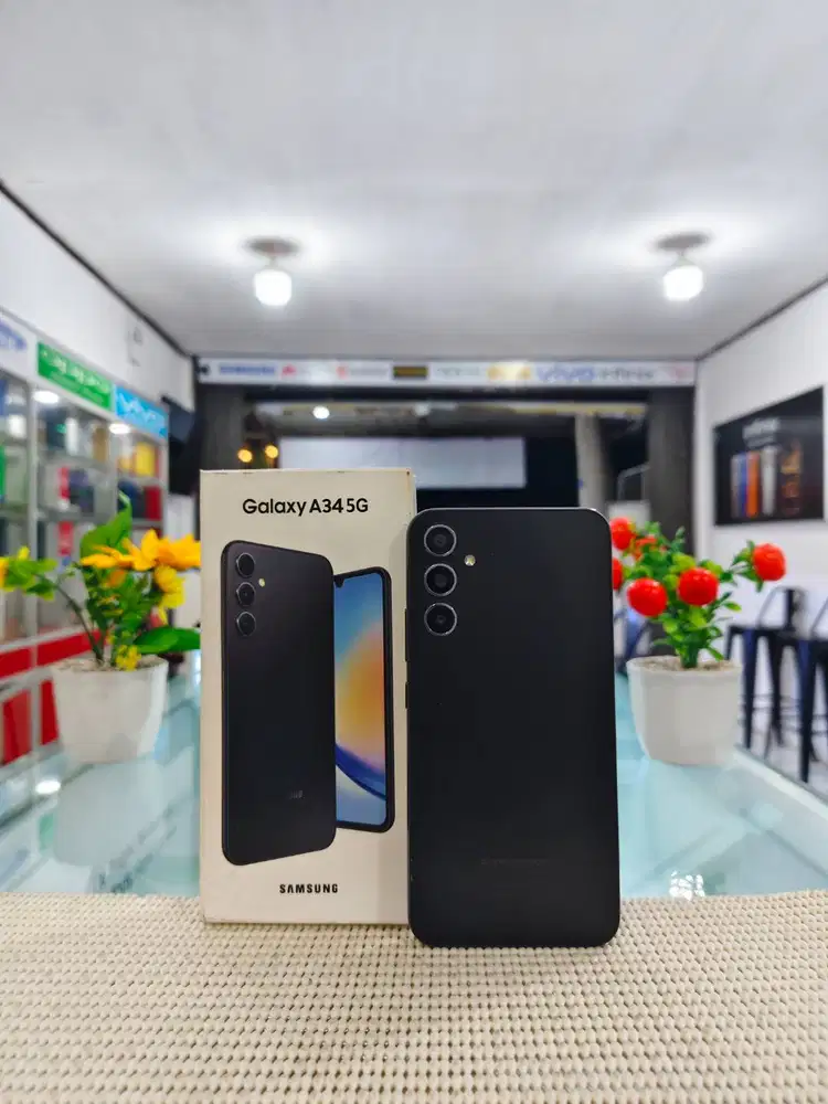 Samsung A34 5G Ram 8+8Gb/ 128Gb Fullset Mulus Original 100% Bergaransi