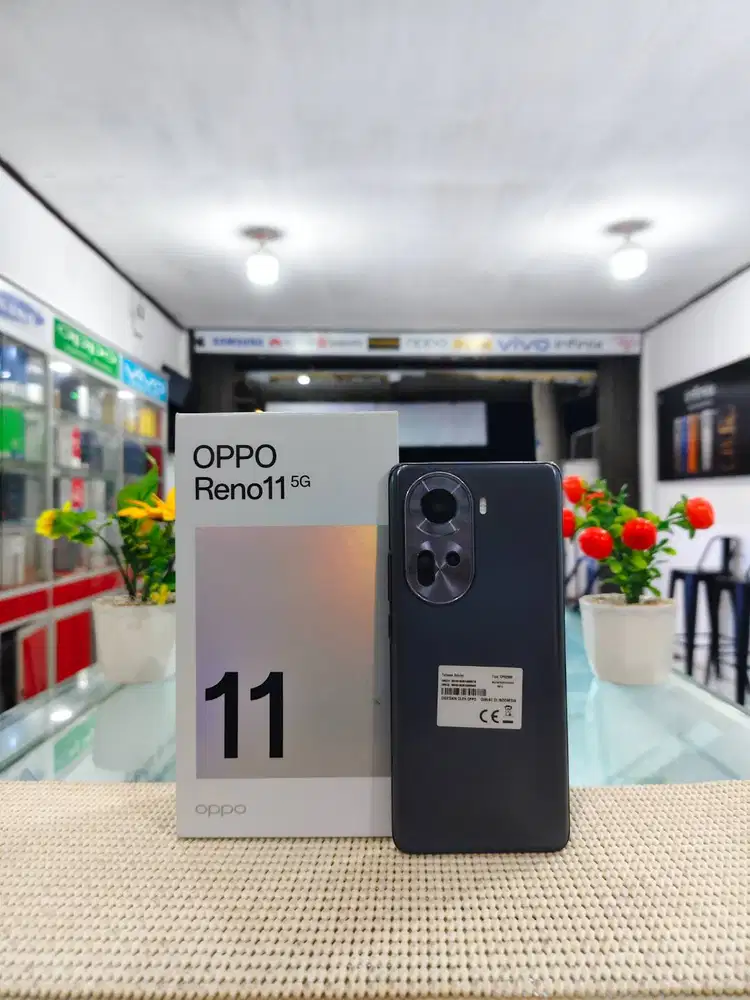 Oppo Reno 11 5G Ram 8+8Gb/ 256Gb Fullset Mulus Original 100% Bergarans