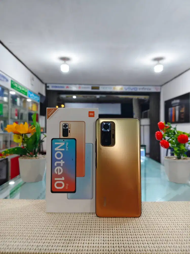 Redmi Note 10 Pro Ram 8+8Gb/ 128Gb Fullset Mulus Ori 100% Bergaransi