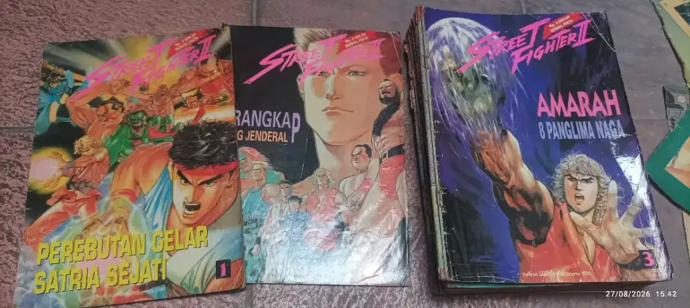 Komik Jadul Street Fighter II Terbitan Garuda Mas