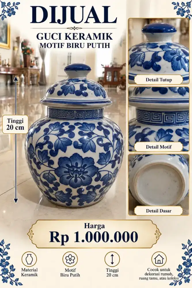 Guci keramik cantik