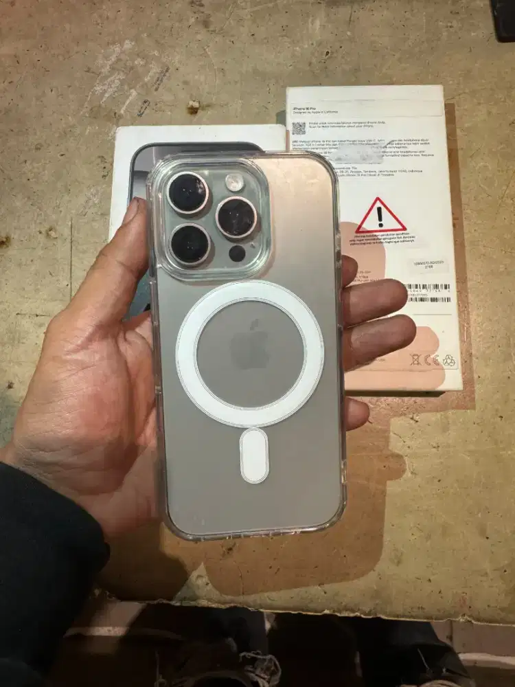 Iphone 16 pro ibox 128gb nominus fullset original