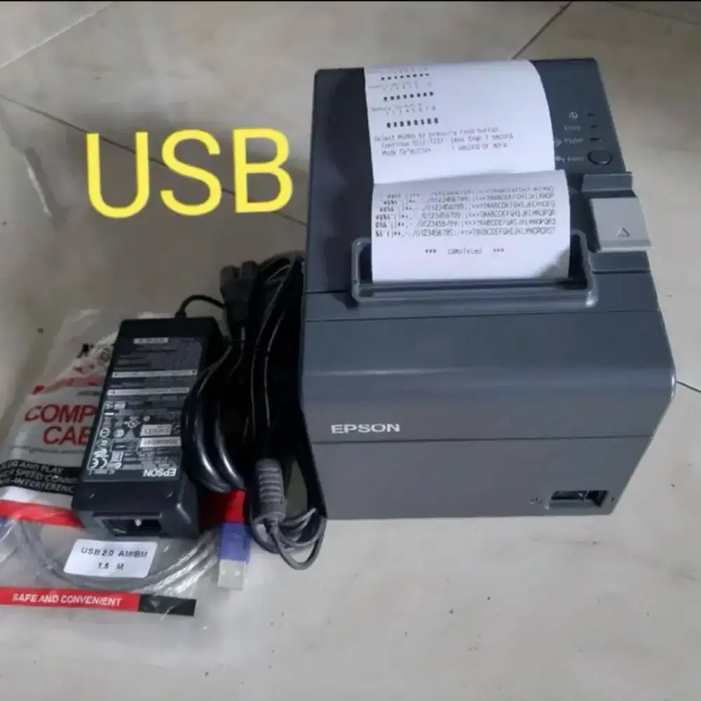 Epson TM-T82X

Mini printer Epson usb
