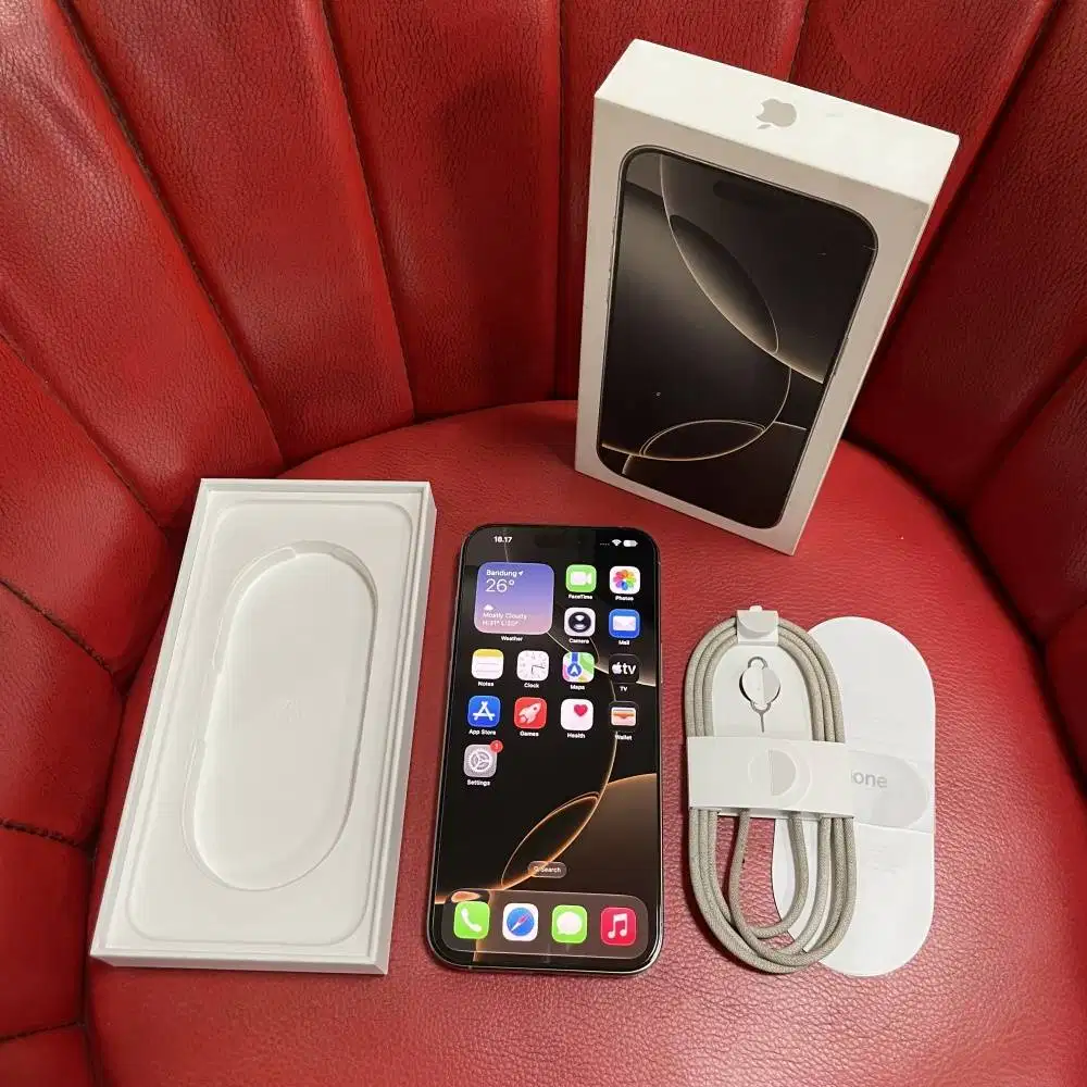 iPhone 16 Pro Max 256gb Natural Titanium iBox Fullset Original