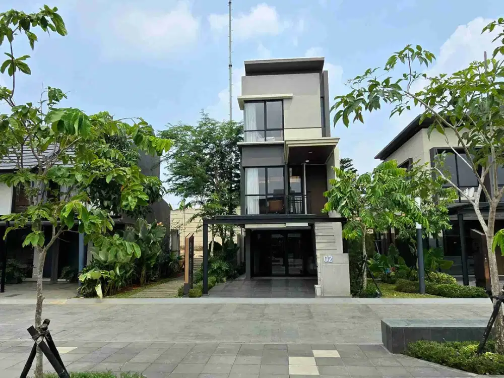 Rumah Cantik Park Serpong Tipe TREETOPS Nempel Gading Serpong - BSD