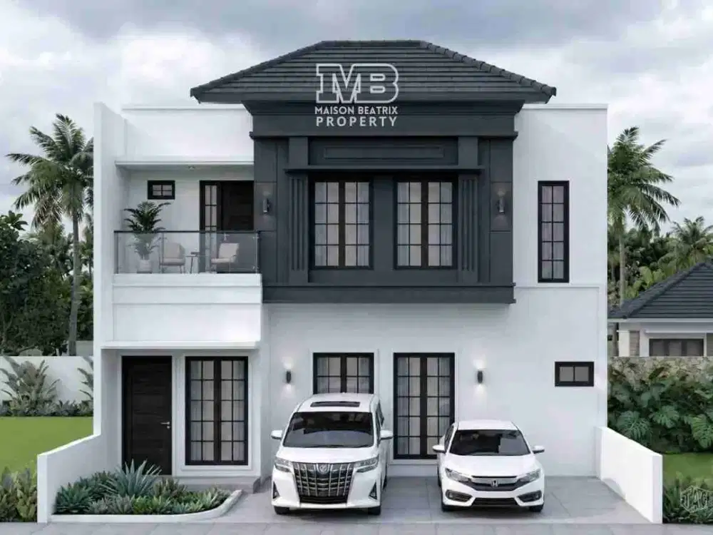 di jual rumah bangunan baru 2 lantai di anggrek loka BSD