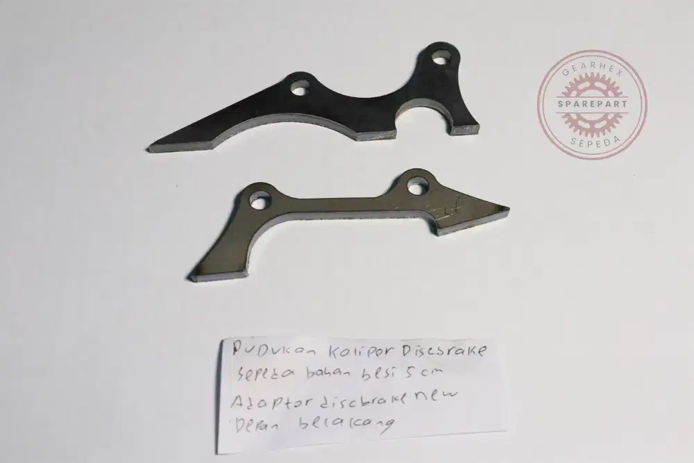 Dudukan Kaliper Discbrake sepeda Depan Belakang tebal 5mm