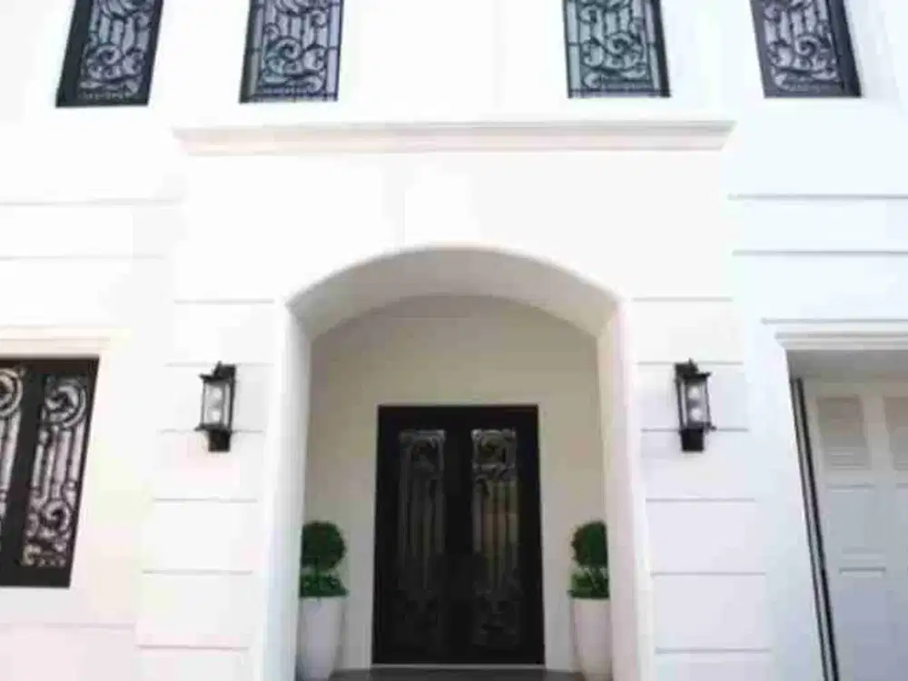 Jual rumah kemanggisan 4 kamar bangunan baru furnished siap huni