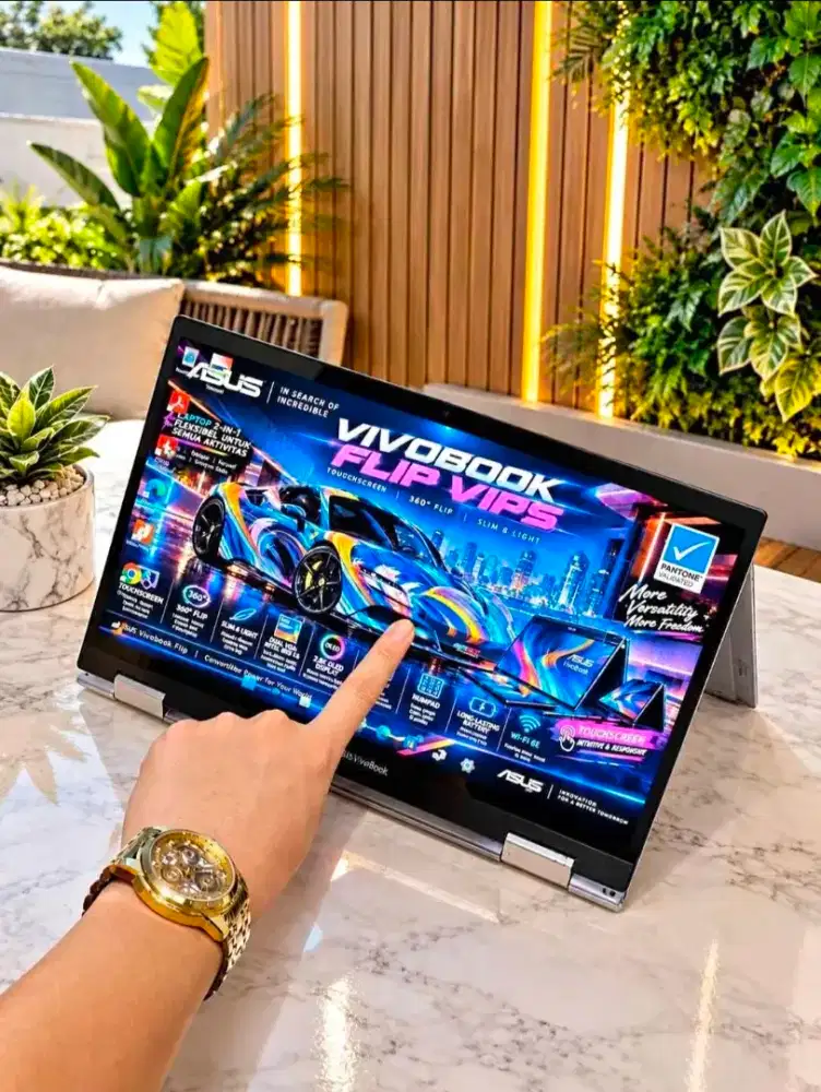 ASUS VIVOBOOK Flip TOUCHSCREEN [RAM 8GB SSD 512GB DUAL VGA VRAM 4GB]