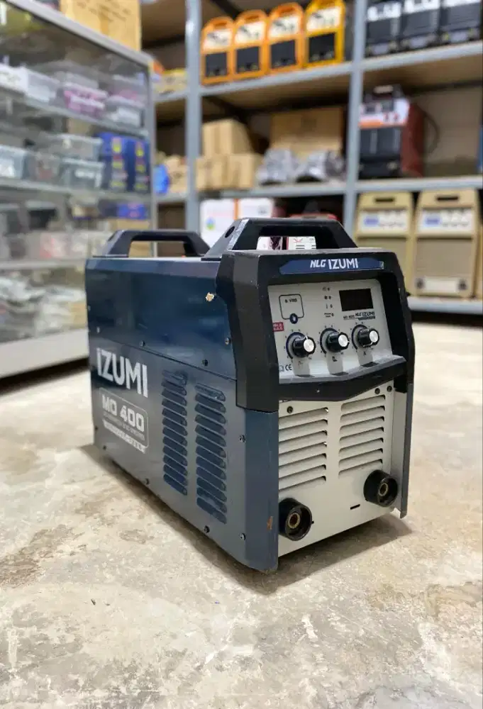 Mesin las bekas MMA 400 ampere Izumi nlg 3 phase IGBT DC INVERTER