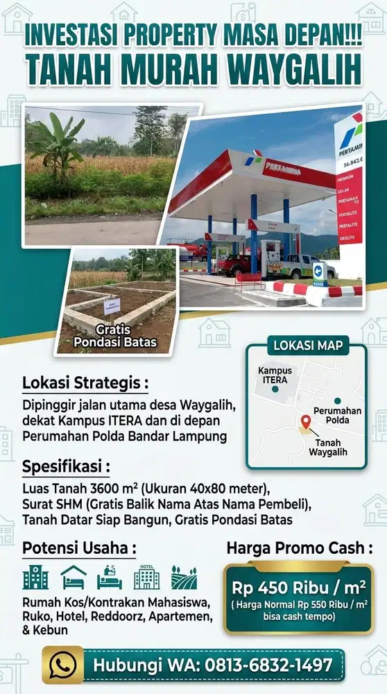 TANAH MURAH WAYGALIH