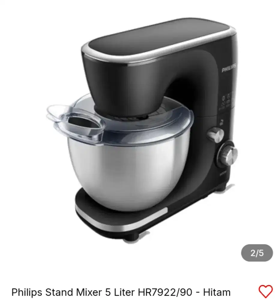 JUAL CEPAT STANDING MIXER PHILIPS 5L HR7992/90