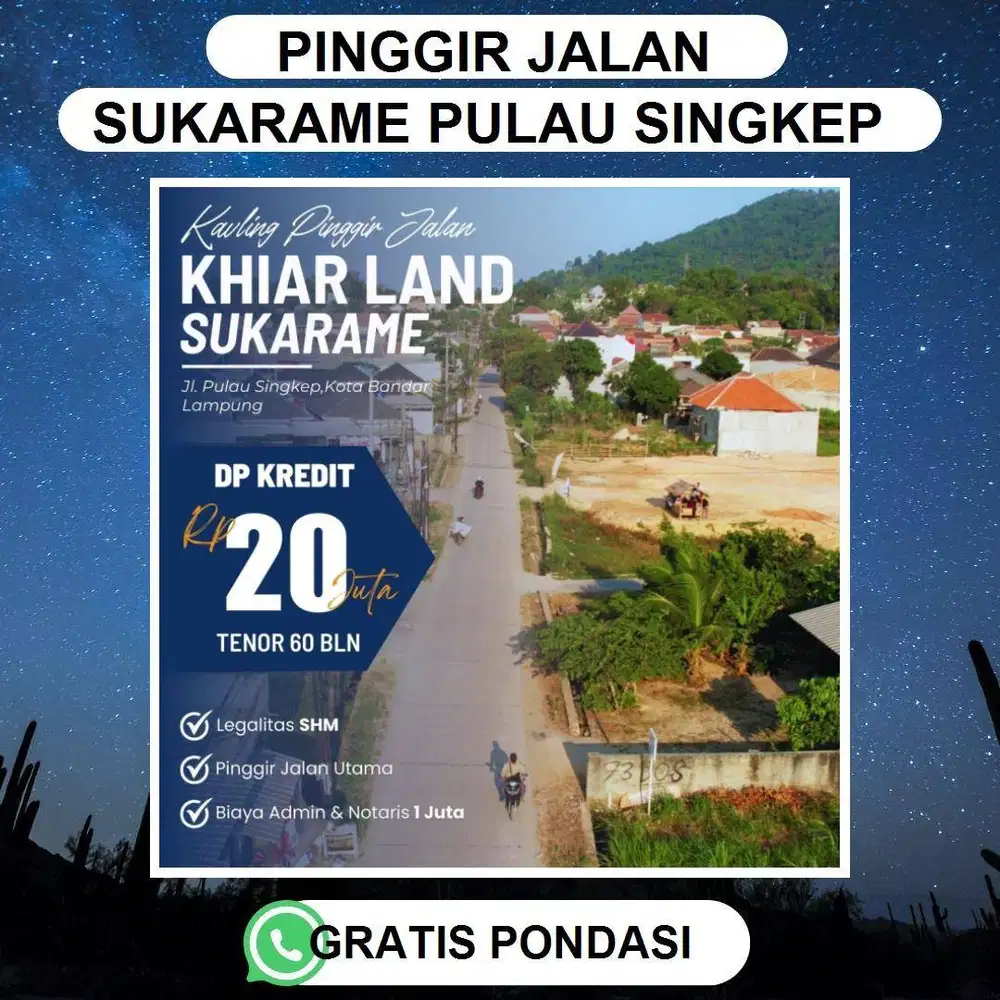 TANAH MURAH TIRTAYASA