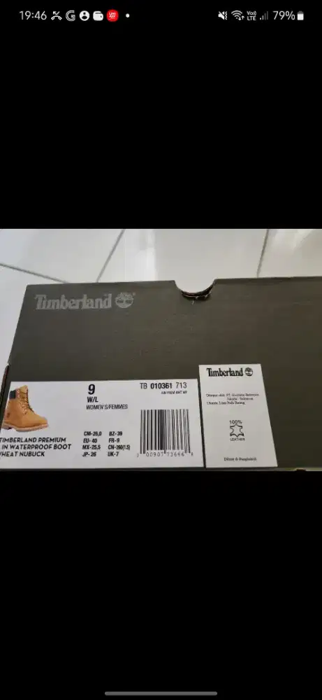 Timberland Premium In Waterproof Boot Wheat Nubuck