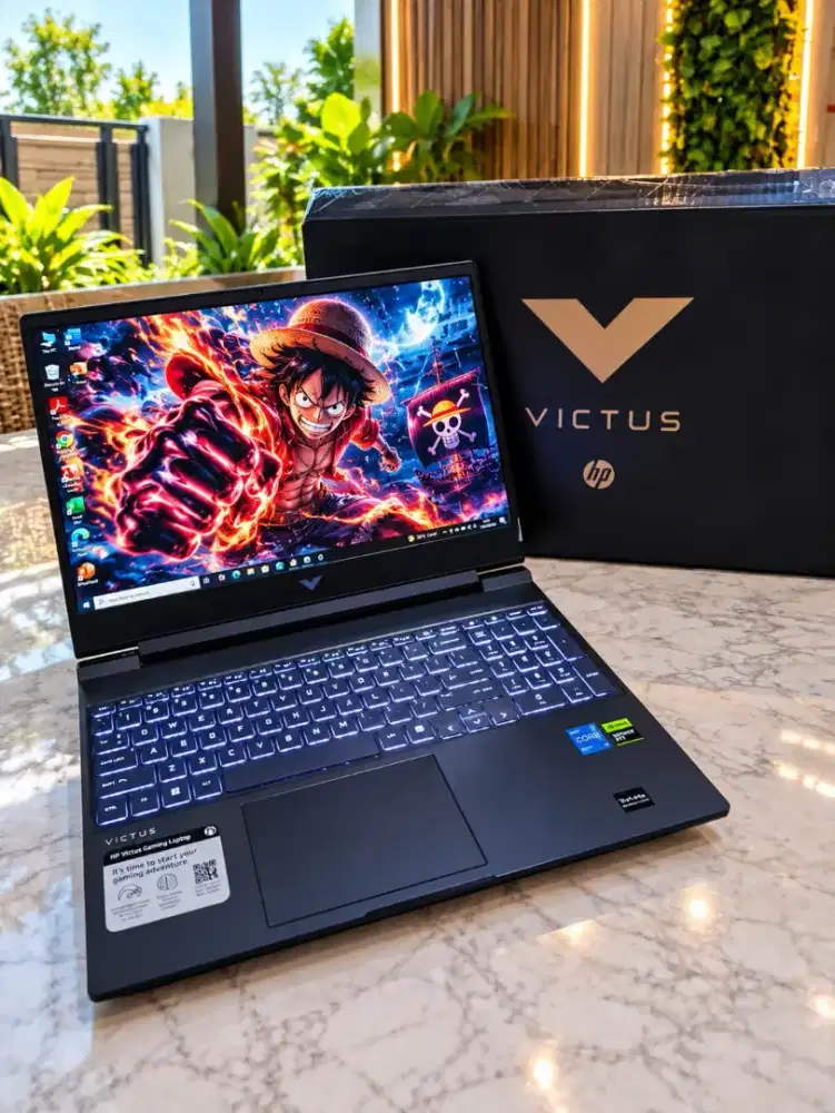 HP VICTUS 15 Core i7 GEN 12 FULSET BOX [RAM 16GB/512Gb+RTX 3050 4Gb]