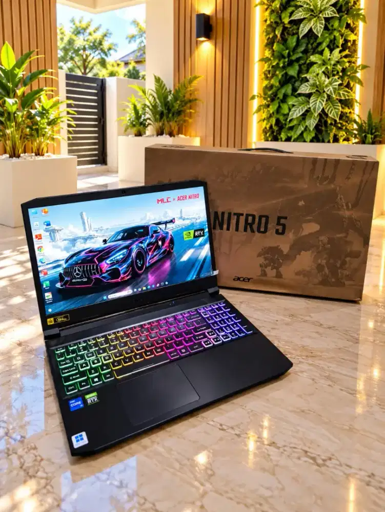 ACER NITRO 5 AN515-57 V.12 i7 Gen 11 NVIDIA RTX 3050 FULSET BOX !