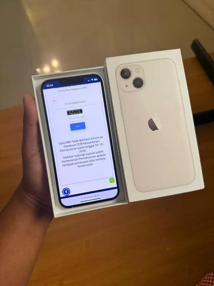 Iphone 13 128 beacukai resmi termurah