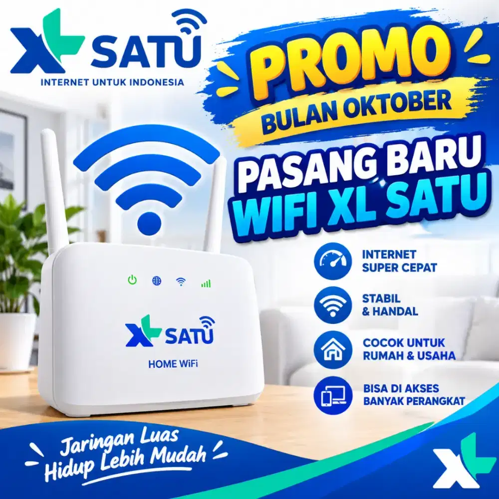 Promo pasang baru Wifi XL SATU